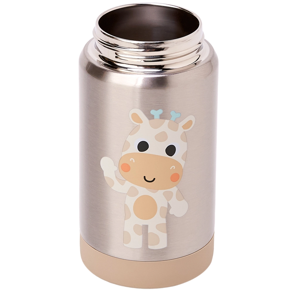 Copo Térmico Parede Dupla Com Canudo Zoo Girafa – Buba - Image 6