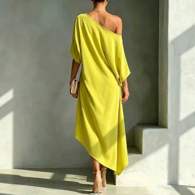 Camila | Vestido assimétrico elegante - Image 4
