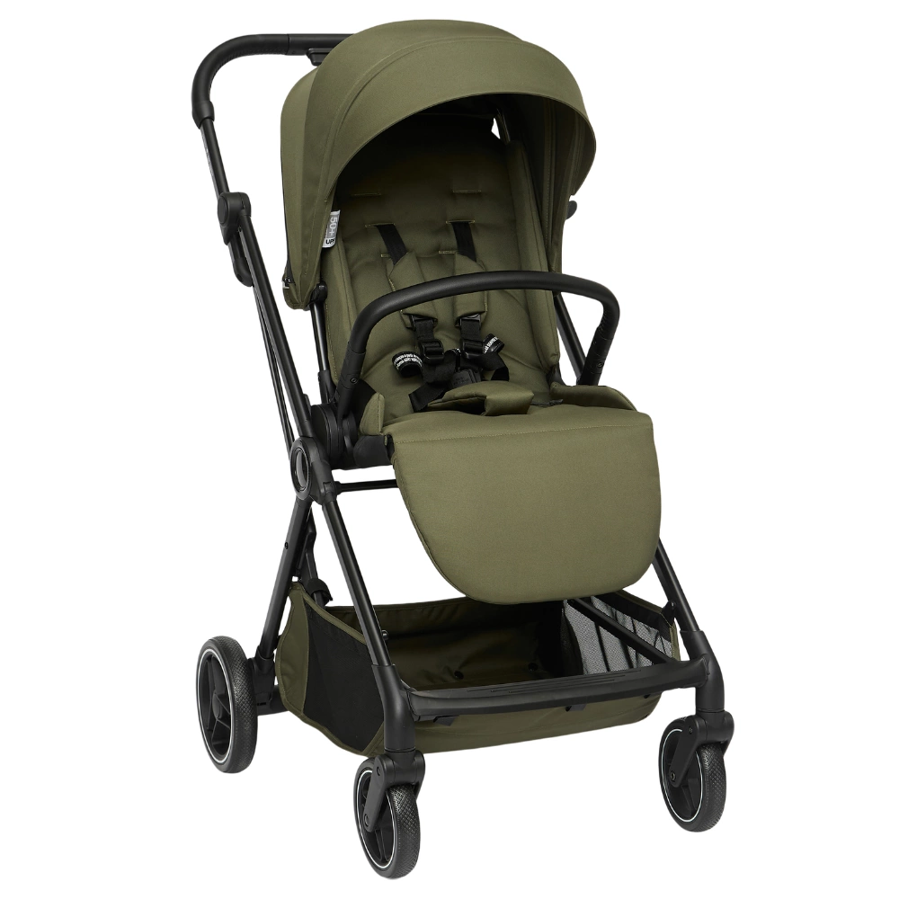 Carrinho Sienna Olive + Bebê Conforto Tulip + Base Isofix – Abc Design - Image 3