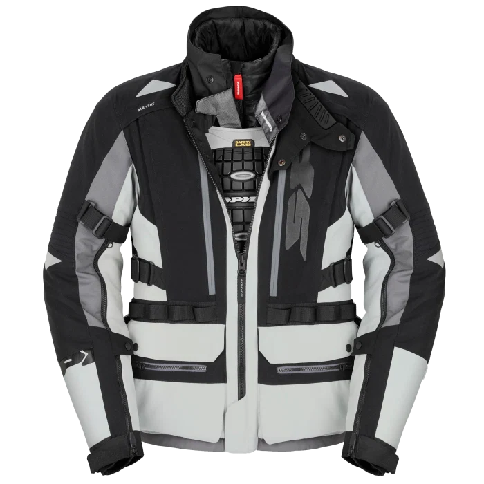 SPIDI BLUSÃO MASCULINO COM MEMBRANA REMOVÍVEL ALLROAD PRETO / CINZA - Image 4